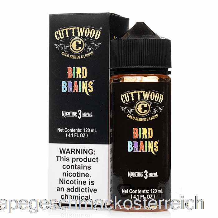 Bird Brains – Cuttwood E-Liquid – 120 Ml, 3 Mg Vape-Geschmack